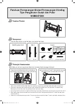 Preview for 16 page of Samsung WMN5870XK Installation Manual