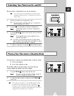 Preview for 9 page of Samsung WS-28A116D Owner'S Instructions Manual