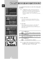 Preview for 16 page of Samsung WS-28A116D Owner'S Instructions Manual