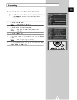 Preview for 25 page of Samsung WS-28A116D Owner'S Instructions Manual