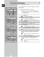 Preview for 28 page of Samsung WS-28A116D Owner'S Instructions Manual