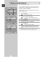 Preview for 30 page of Samsung WS-28A116D Owner'S Instructions Manual