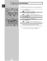 Preview for 38 page of Samsung WS-28A116D Owner'S Instructions Manual