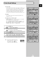 Preview for 39 page of Samsung WS-28A116D Owner'S Instructions Manual