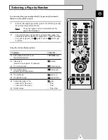 Preview for 45 page of Samsung WS-28A116D Owner'S Instructions Manual