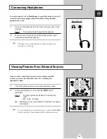 Preview for 49 page of Samsung WS-28A116D Owner'S Instructions Manual