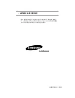 Preview for 52 page of Samsung WS-28A116D Owner'S Instructions Manual