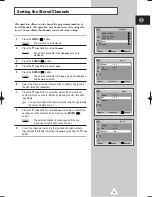 Preview for 18 page of Samsung WS-28M064N Owner'S Instructions Manual