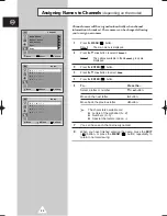 Preview for 19 page of Samsung WS-28M064N Owner'S Instructions Manual