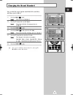 Preview for 24 page of Samsung WS-28M064N Owner'S Instructions Manual