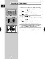 Preview for 25 page of Samsung WS-28M064N Owner'S Instructions Manual