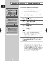 Preview for 31 page of Samsung WS-28M064N Owner'S Instructions Manual