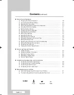 Preview for 4 page of Samsung WS-28M204D Owner'S Instructions Manual