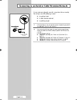 Preview for 8 page of Samsung WS-28M204D Owner'S Instructions Manual