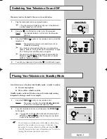 Preview for 9 page of Samsung WS-28M204D Owner'S Instructions Manual