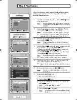 Preview for 10 page of Samsung WS-28M204D Owner'S Instructions Manual