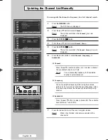 Preview for 16 page of Samsung WS-28M204D Owner'S Instructions Manual