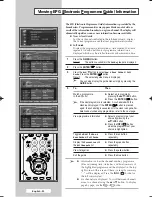 Preview for 20 page of Samsung WS-28M204D Owner'S Instructions Manual