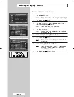 Preview for 24 page of Samsung WS-28M204D Owner'S Instructions Manual