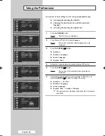 Preview for 26 page of Samsung WS-28M204D Owner'S Instructions Manual