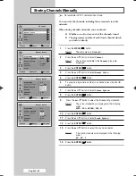 Preview for 34 page of Samsung WS-28M204D Owner'S Instructions Manual