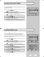 Preview for 41 page of Samsung WS-28M204D Owner'S Instructions Manual