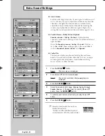 Preview for 44 page of Samsung WS-28M204D Owner'S Instructions Manual