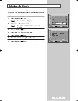 Preview for 45 page of Samsung WS-28M204D Owner'S Instructions Manual