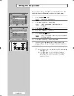 Preview for 48 page of Samsung WS-28M204D Owner'S Instructions Manual