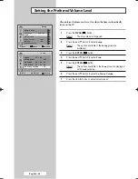 Preview for 50 page of Samsung WS-28M204D Owner'S Instructions Manual