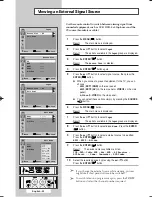 Preview for 52 page of Samsung WS-28M204D Owner'S Instructions Manual