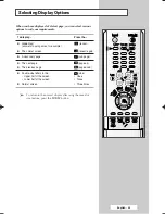 Preview for 55 page of Samsung WS-28M204D Owner'S Instructions Manual