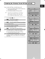 Preview for 29 page of Samsung WS-32M166T Owner'S Instructions Manual