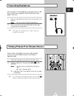 Preview for 35 page of Samsung WS-32M166T Owner'S Instructions Manual