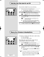 Предварительный просмотр 10 страницы Samsung WS-32Z308P Owner'S Instructions Manual