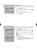 Предварительный просмотр 18 страницы Samsung WS-32Z308T Owner'S Instructions Manual