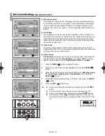 Предварительный просмотр 22 страницы Samsung WS-32Z308T Owner'S Instructions Manual