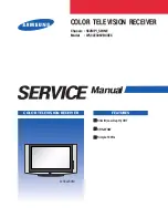 Предварительный просмотр 1 страницы Samsung WS32Z306VBXXEC Service Manual