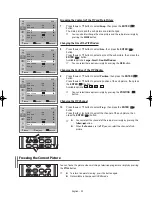 Preview for 20 page of Samsung WS32Z40 Owner'S Instructions Manual