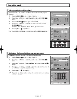 Preview for 21 page of Samsung WS32Z40 Owner'S Instructions Manual