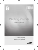 Preview for 1 page of Samsung WT10H3230MG/FH User Manual