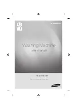 Samsung WT12J4200MR User Manual preview