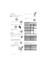 Preview for 20 page of Samsung WT62H2200HV/TL User Manual