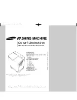 Preview for 1 page of Samsung WT6500 Owner'S Instructions Manual