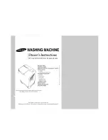 Samsung WT7100 Owner'S Instructions Manual preview