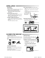 Предварительный просмотр 4 страницы Samsung WT80J7 Owner'S Instructions Manual