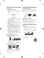 Предварительный просмотр 6 страницы Samsung WT85H3210MB/ST User Manual