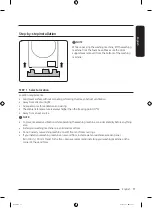 Предварительный просмотр 17 страницы Samsung WW BB Series User Manual