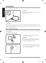 Предварительный просмотр 20 страницы Samsung WW BB Series User Manual