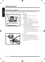 Предварительный просмотр 30 страницы Samsung WW BB Series User Manual